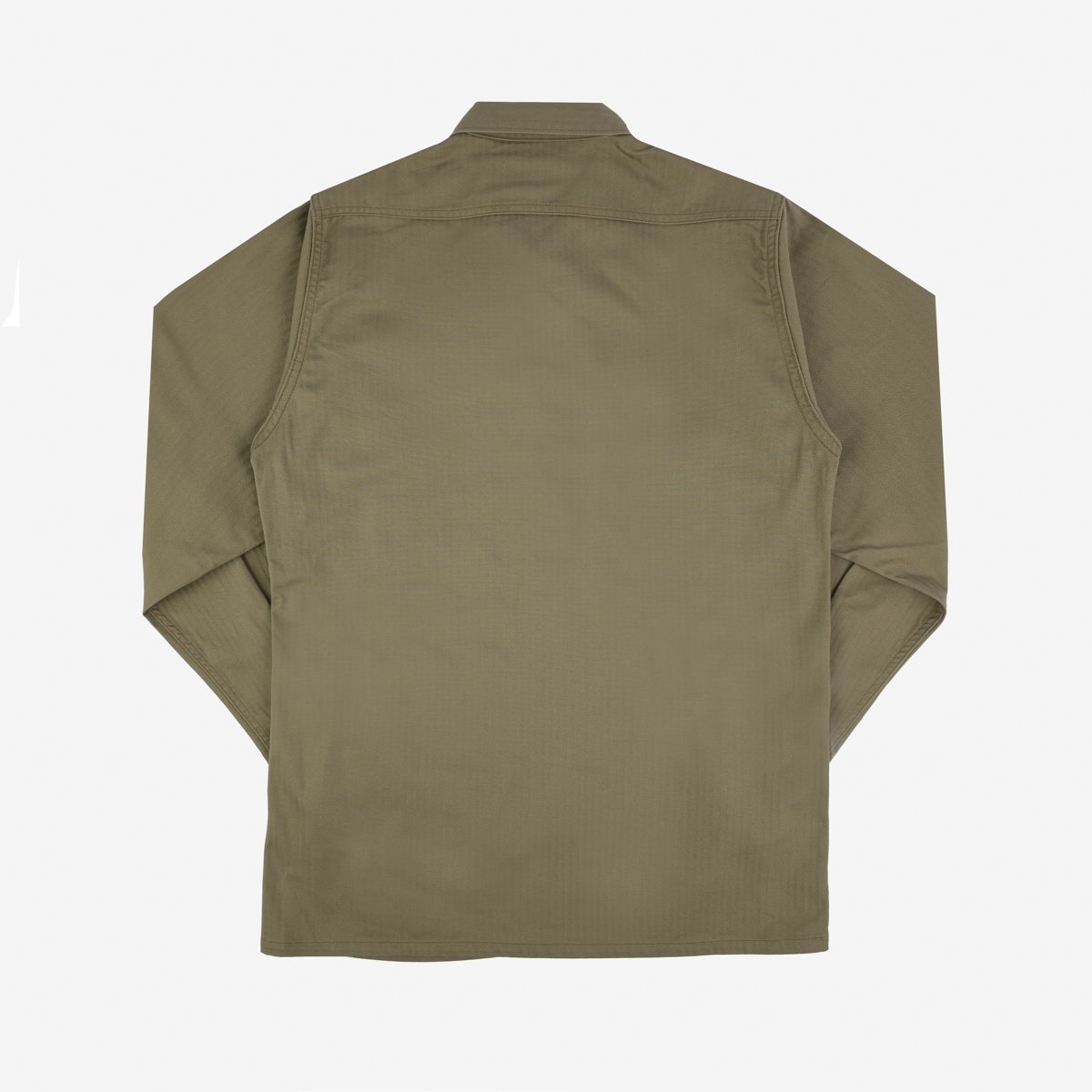IHSH-385-BEI 9oz Herringbone Military Shirt Beige