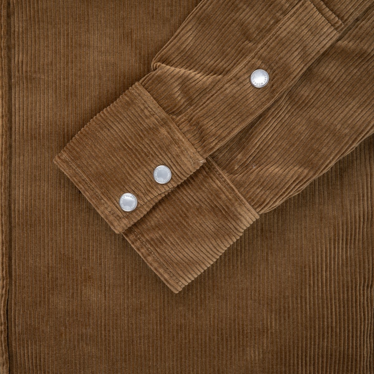 IHSH-398-CAM 11oz Corduroy Western Shirt Camel