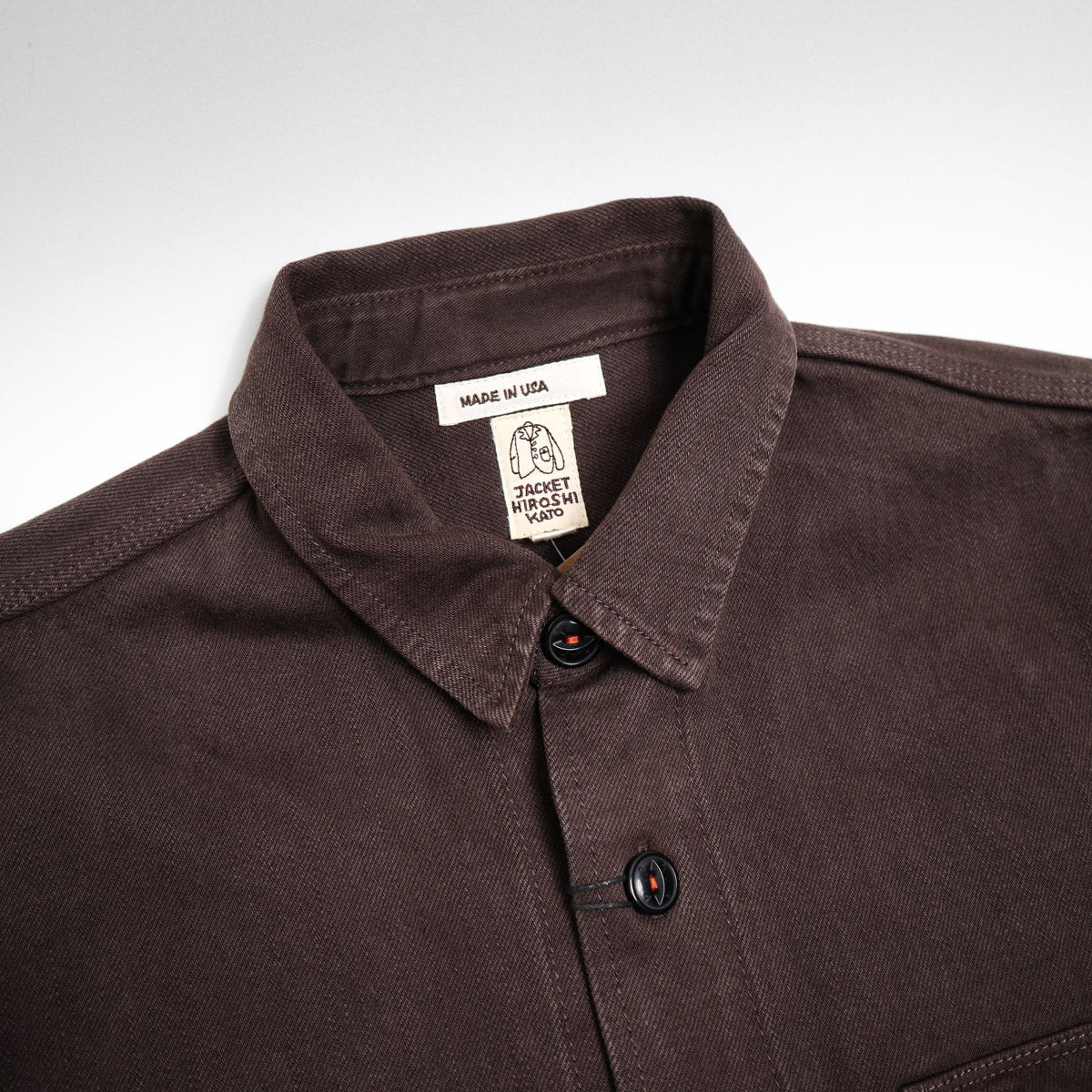 The Anvil Shirt 14oz Natural Slub Carob Selvedge Denim