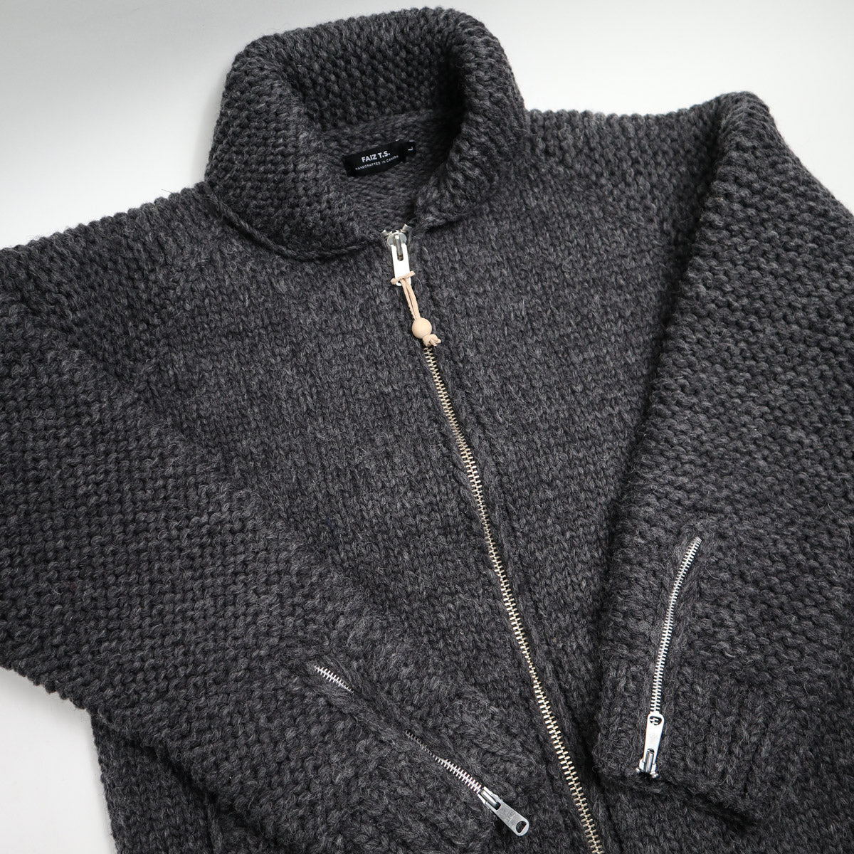 Moto Cafe Sweater Charcoal