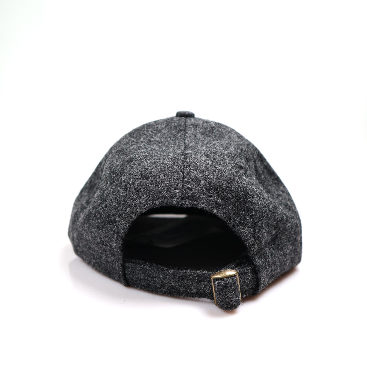 Unstructured Baseball Hat Granite Melton Wool