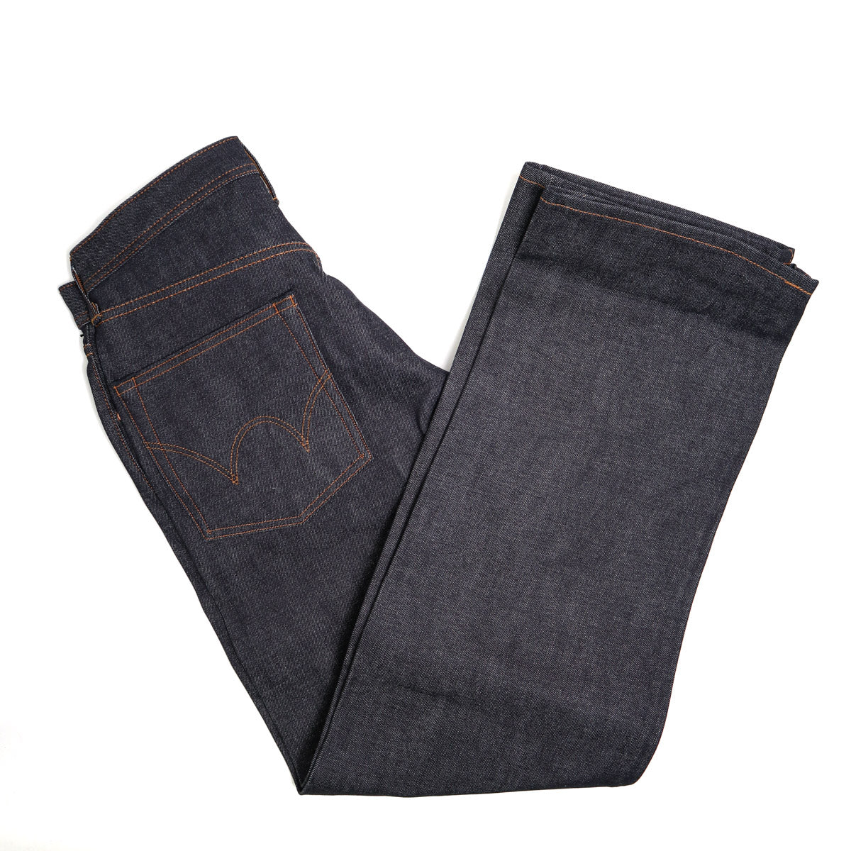 AKT04 Dry Indigo 13.5oz Japanese Selvedge Denim Wide Straight