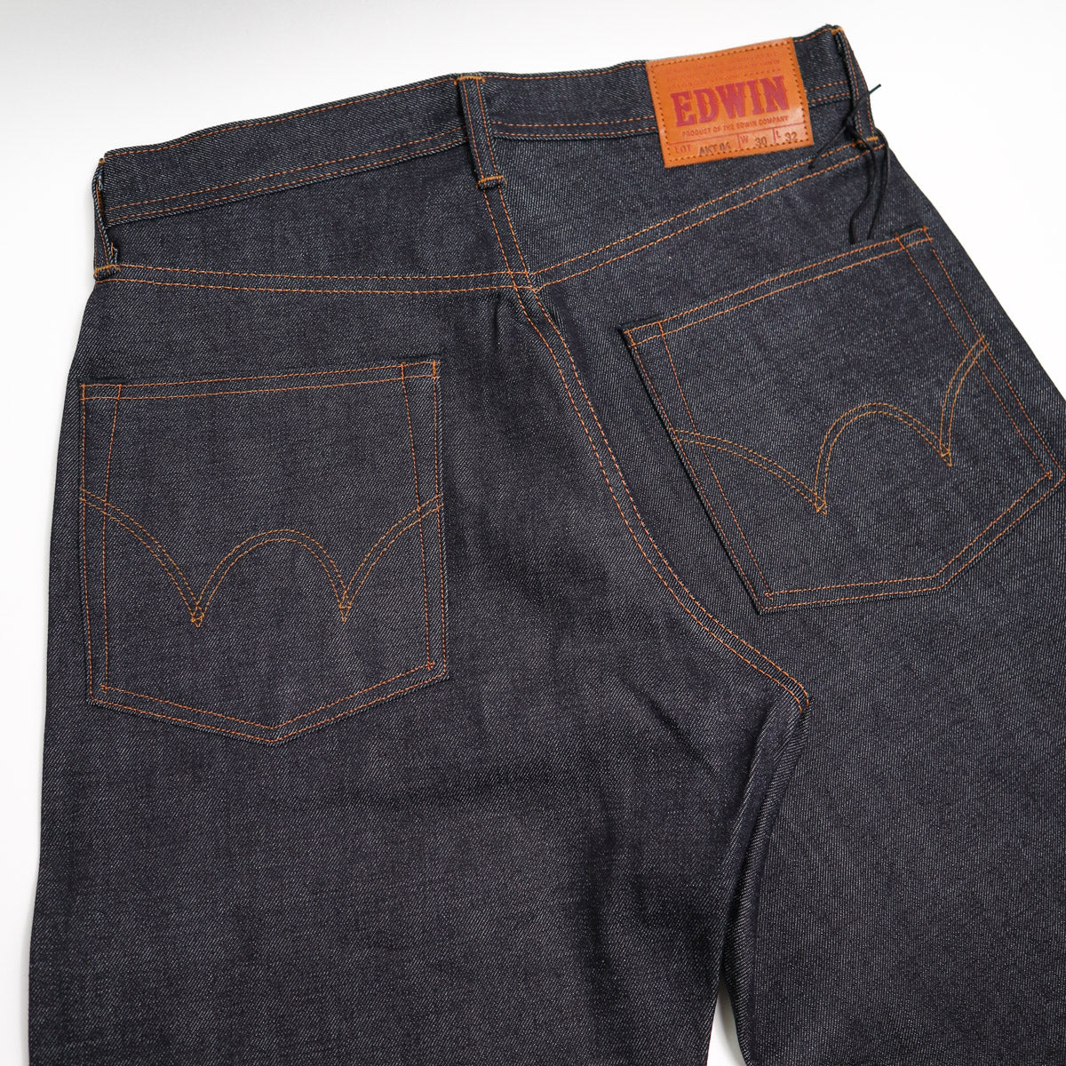 AKT04 Dry Indigo 13.5oz Japanese Selvedge Denim Wide Straight