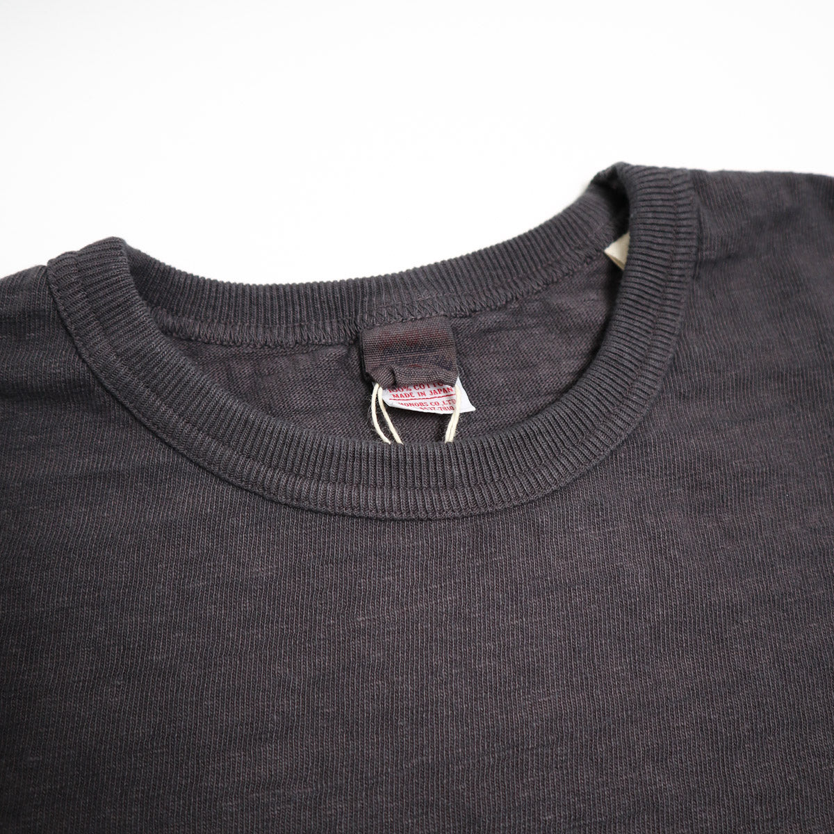 No.8 Slub Nep T-Shirt Steel Gray