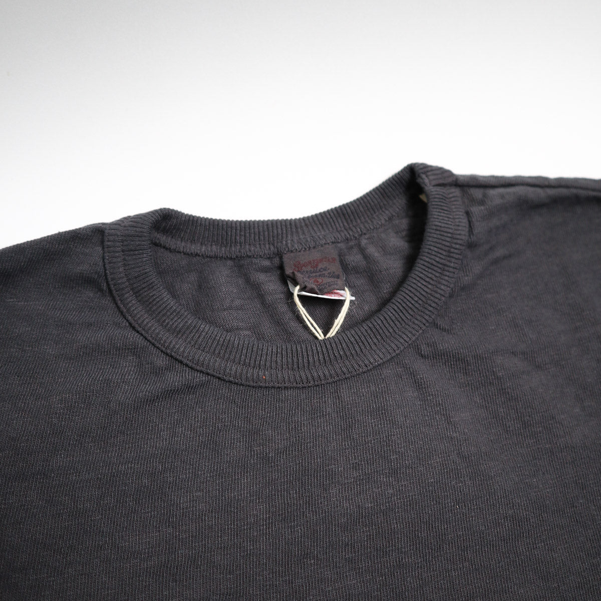 No. 8 Slub Nep Long Sleeve T-Shirt Steel Gray