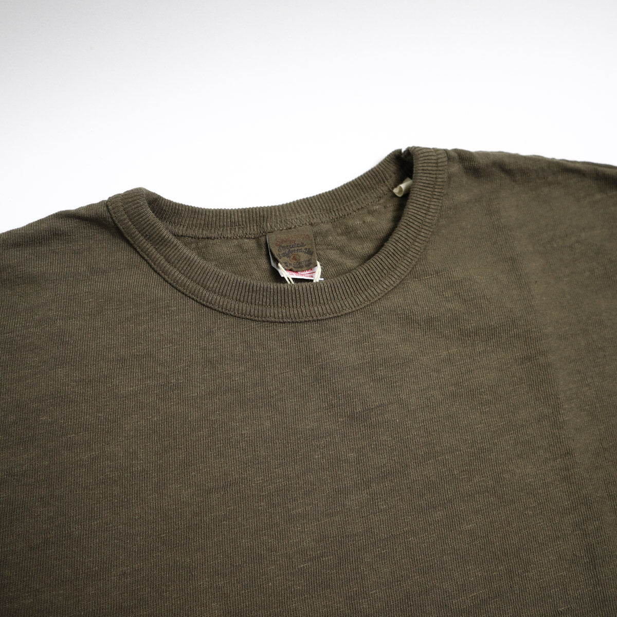 No. 8 Slub Nep Long Sleeve T-Shirt Olive