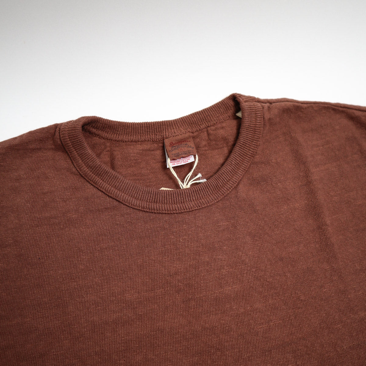 No.8 Slub Nep T-Shirt Coffee