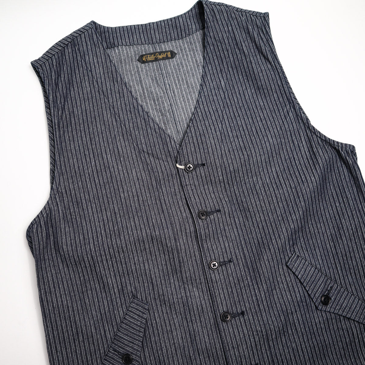 OR-4326 Indigo Dobby Gilet