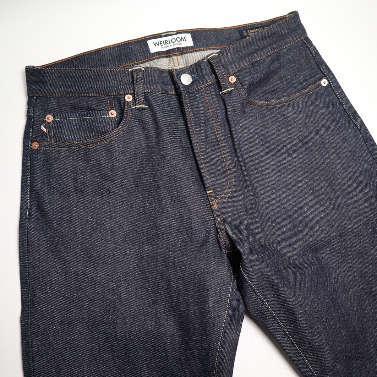 WL#1 14.25oz Raw Selvedge Denim Regular Straight Indigo