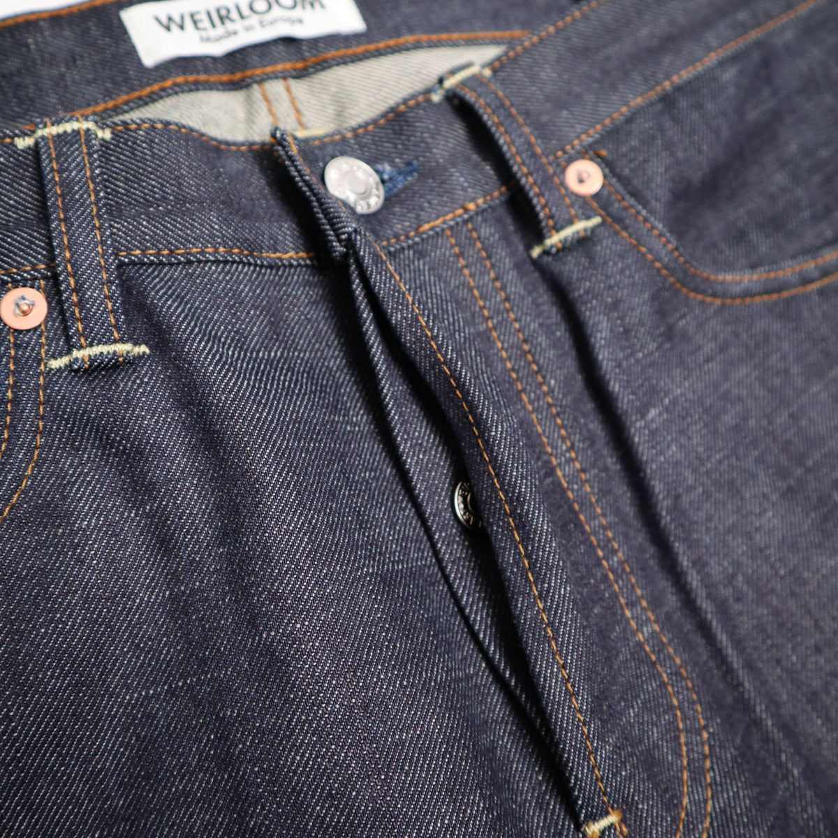 WL#1 14.25oz Raw Selvedge Denim Regular Straight Indigo