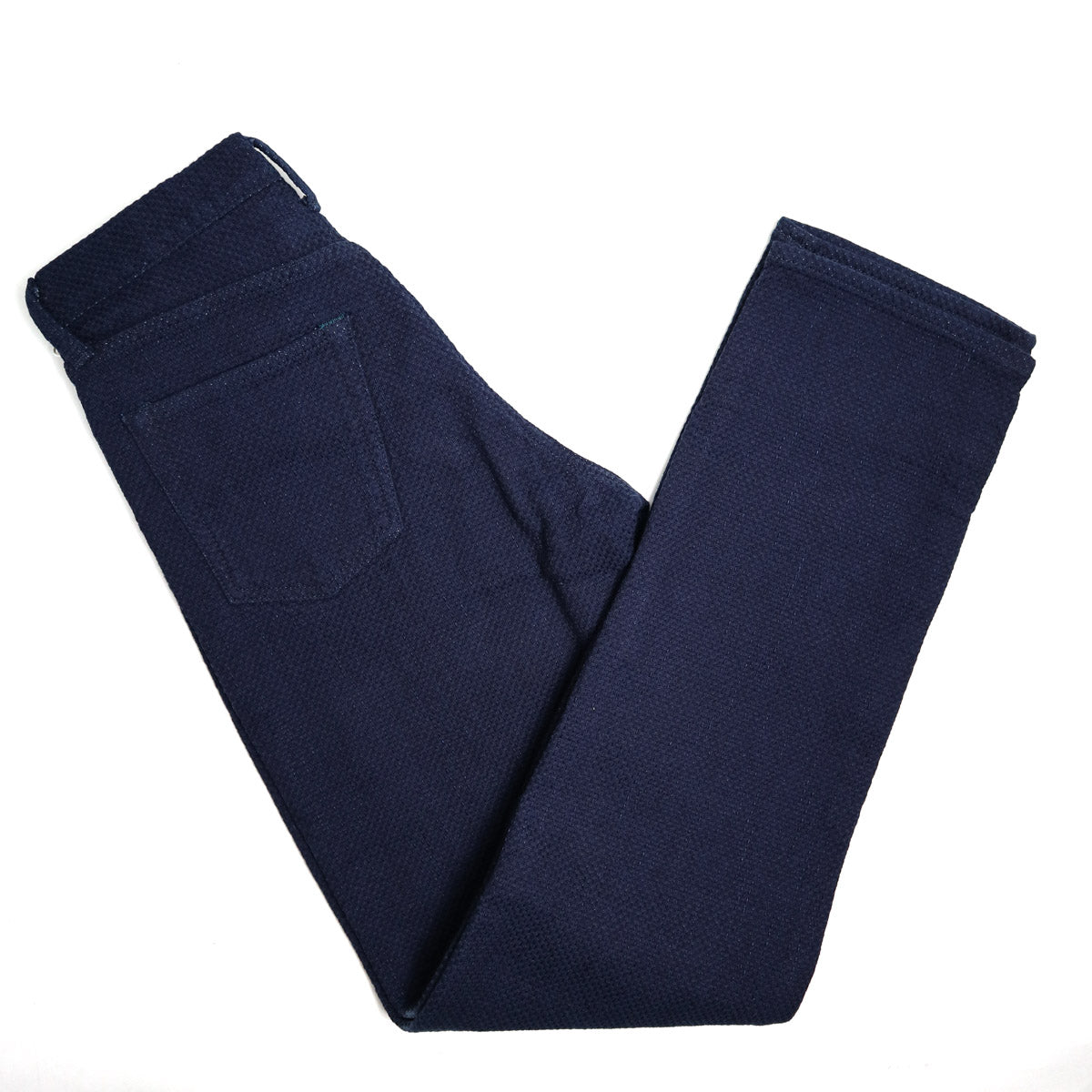 0621 15oz Ori-Sashi Sashiko Relax Fit - Indigo