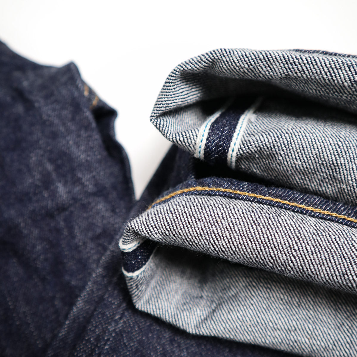 0615 13.5oz Japanese Selvedge Denim Relaxed Fit Indigo OW