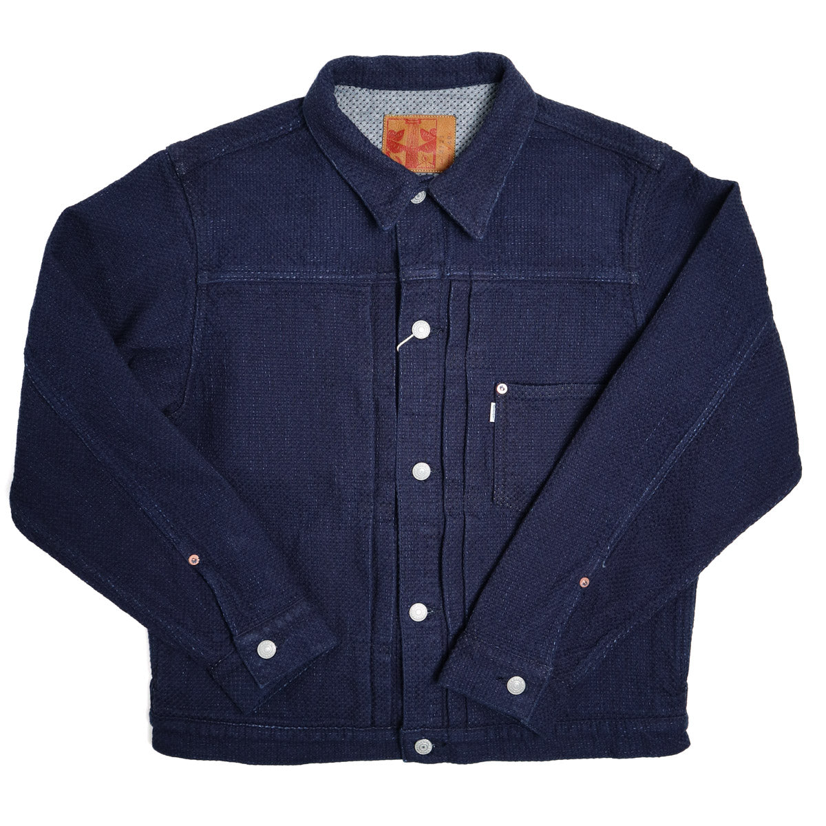 3121 15oz Ori-Sashi Sashiko Type 1 Jacket - Indigo