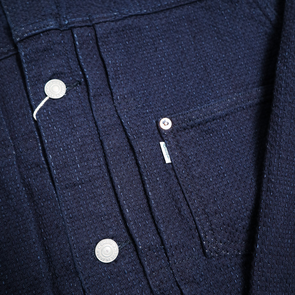 3121 15oz Ori-Sashi Sashiko Type 1 Jacket - Indigo