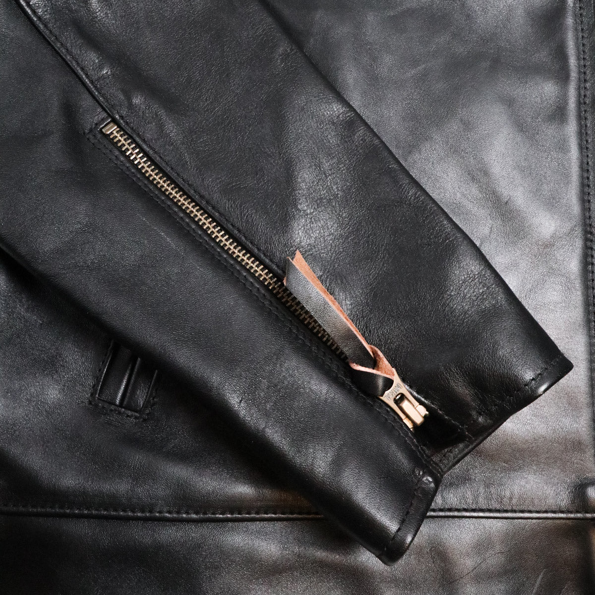 Brooklyn Clothing X Simmons Bilt Tail Gunner Stevenson Iona Tartan/Japanese Teacore Horsehide Black