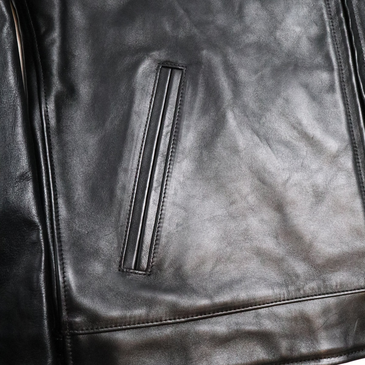 Brooklyn Clothing X Simmons Bilt Tail Gunner Stevenson Iona Tartan/Japanese Teacore Horsehide Black