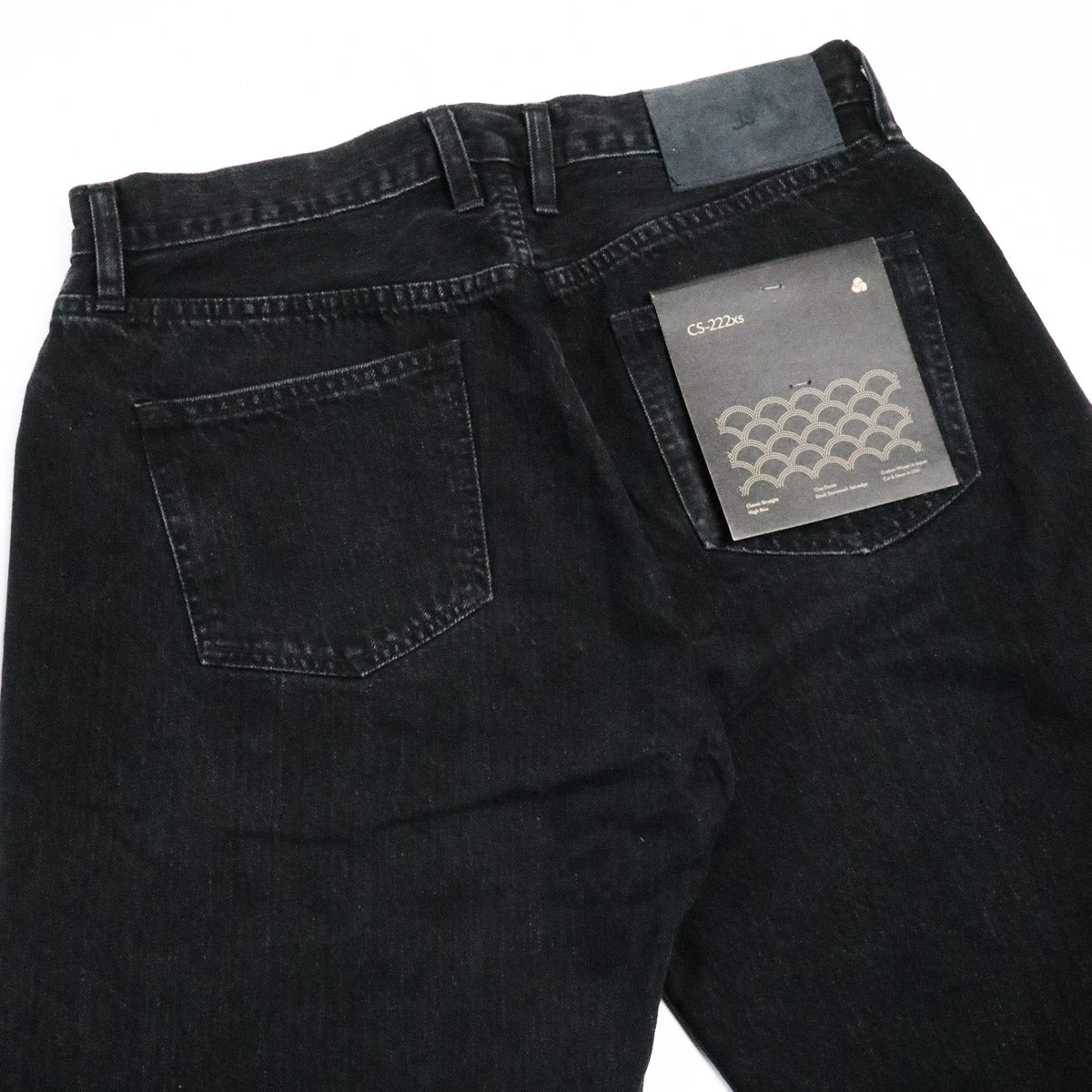 CS-222xs Classic Straight⁠ Stonewashed Double Black