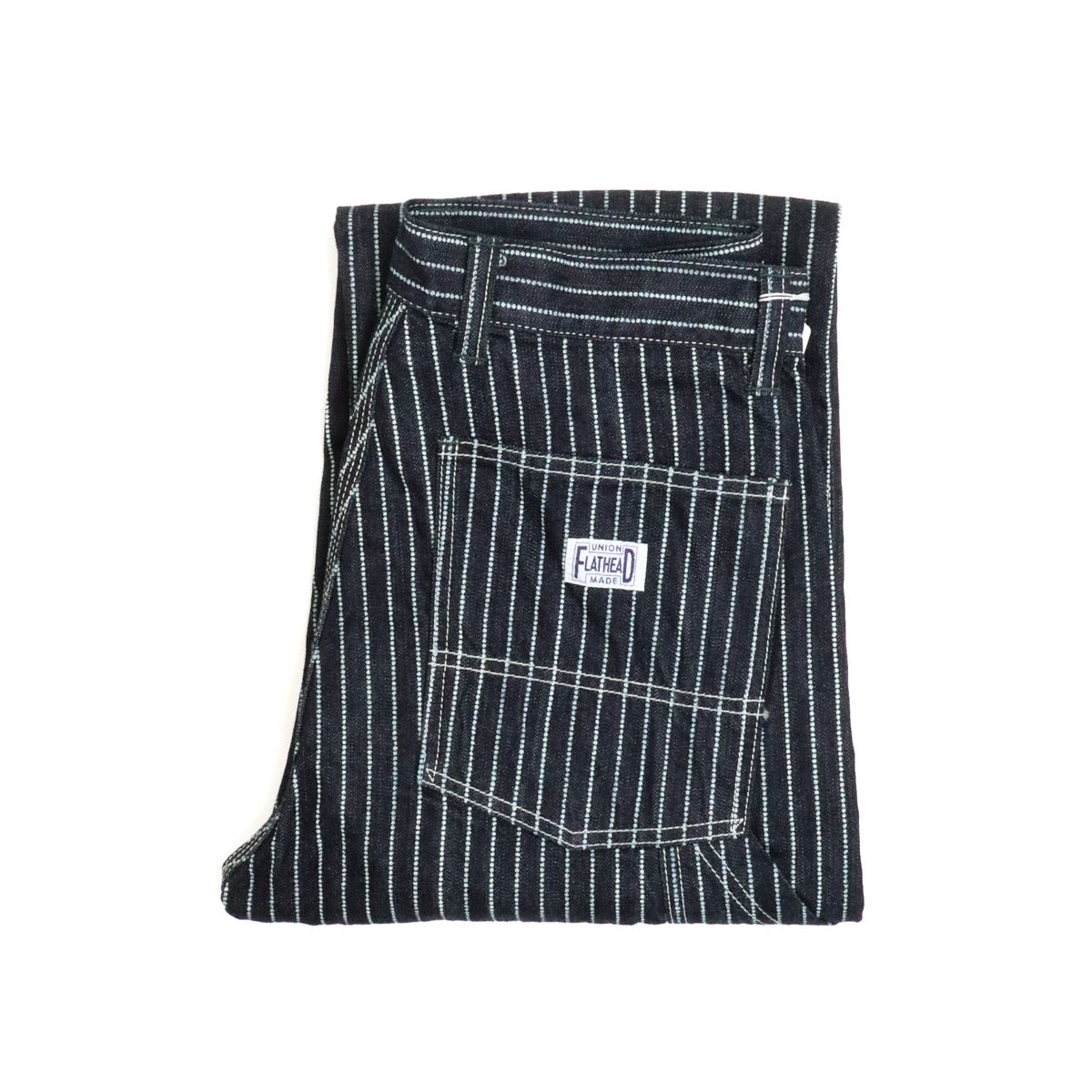 FN-DP-701 10oz Wabash Denim Double Knee Painter Pant - Blue