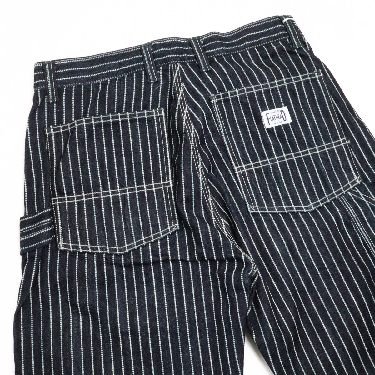 FN-DP-701 10oz Wabash Denim Double Knee Painter Pant - Blue