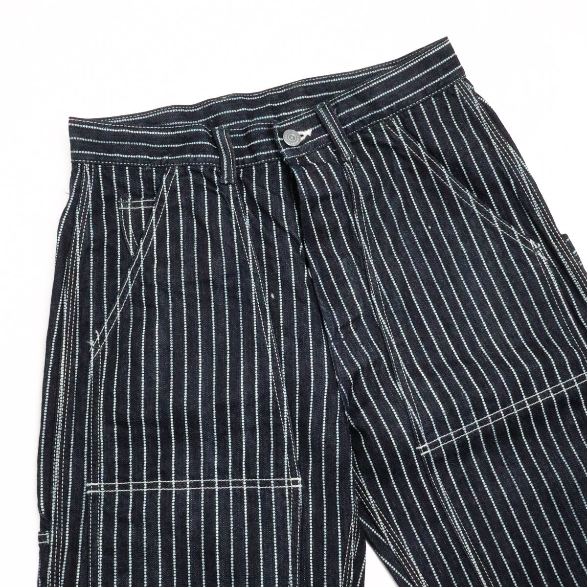 FN-DP-701 10oz Wabash Denim Double Knee Painter Pant - Blue