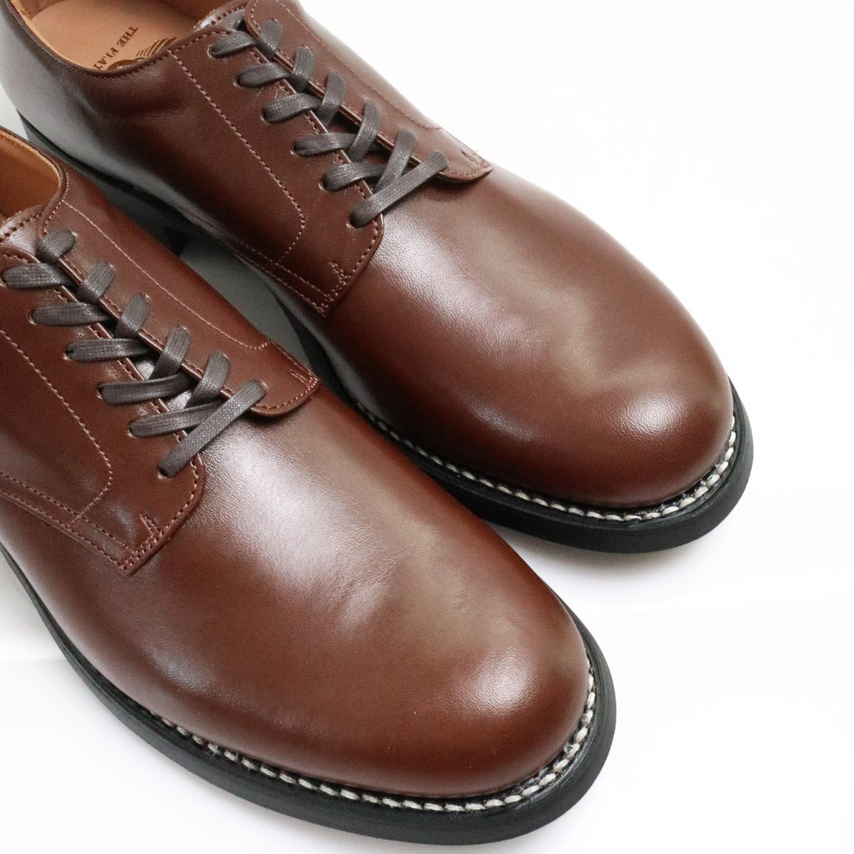 FN-FB-102 Horsehide Serviceman Shoes - Brown