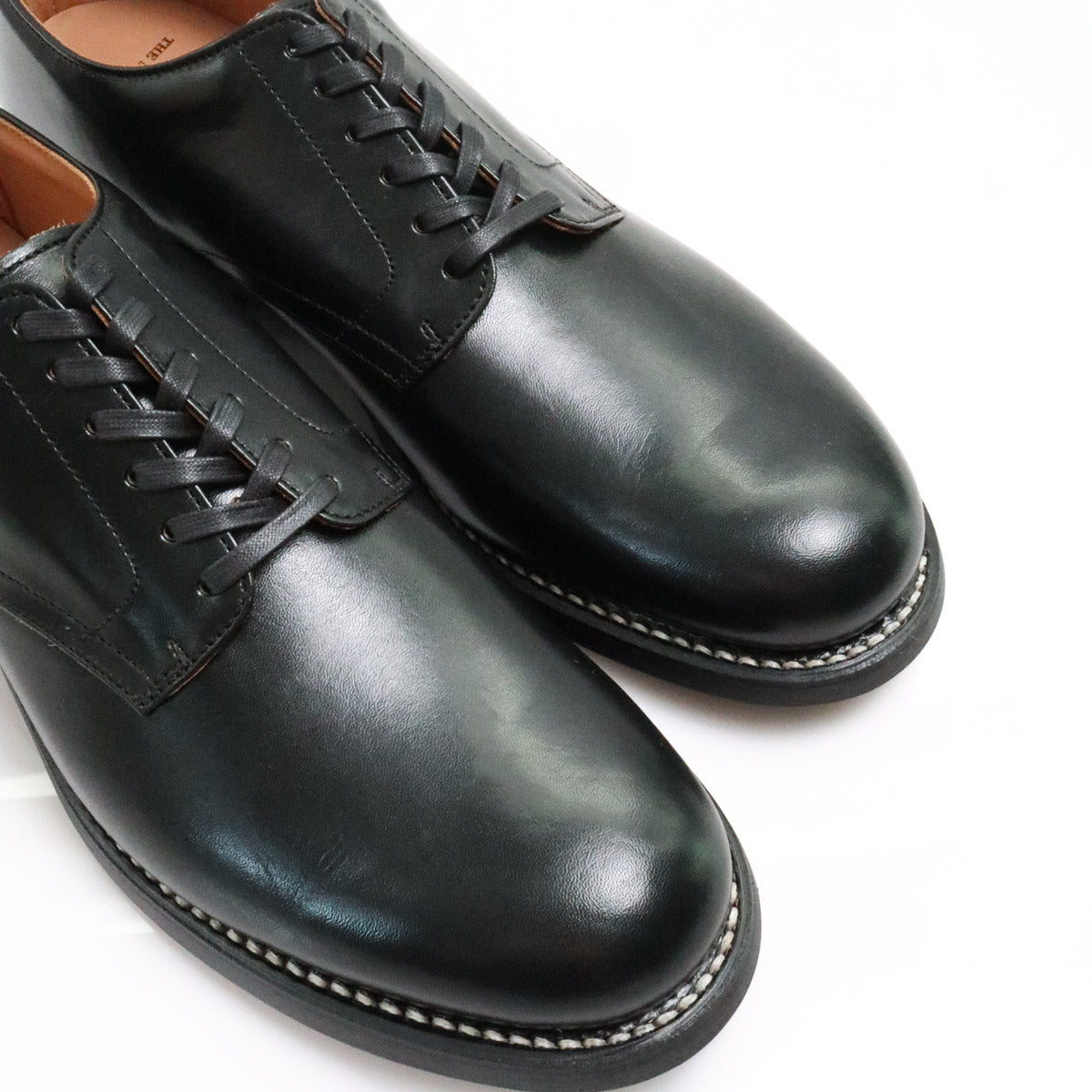 FN-FB-102 Horsehide Serviceman Shoes - Black