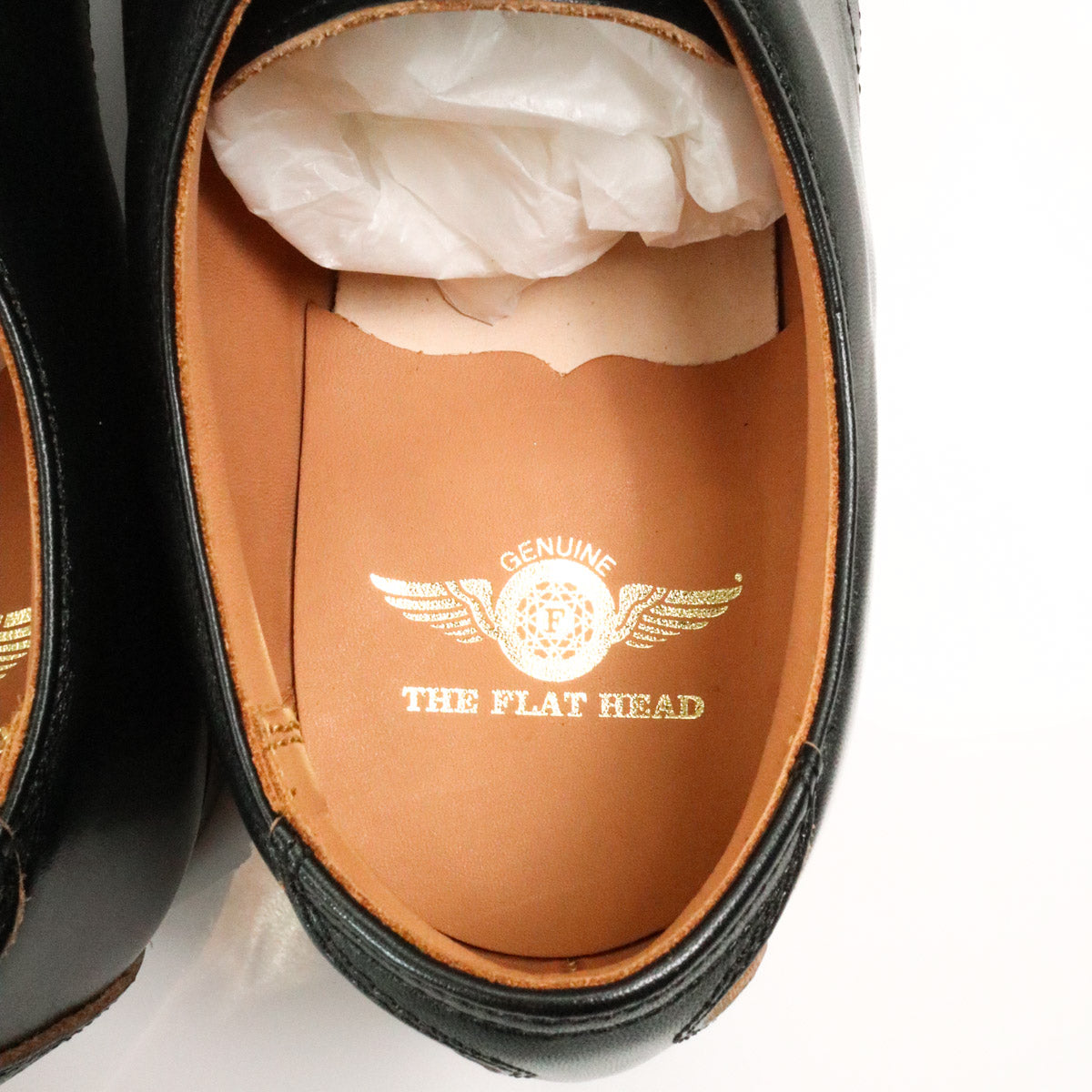 FN-FB-102 Horsehide Serviceman Shoes - Black