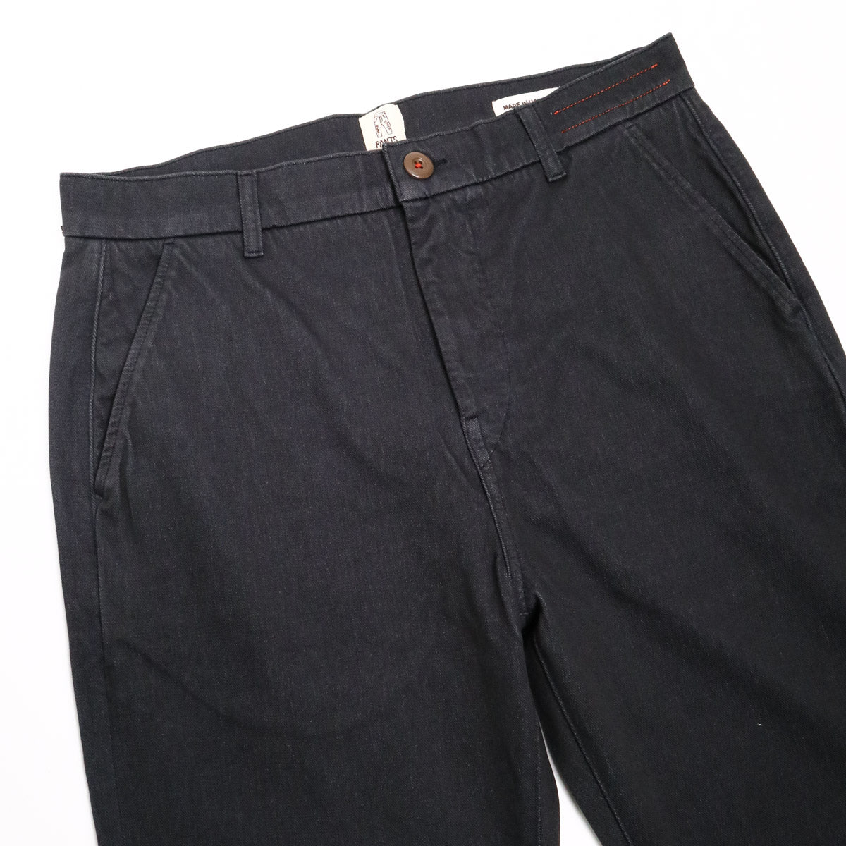 The Pipe Straight Chino Charcoal