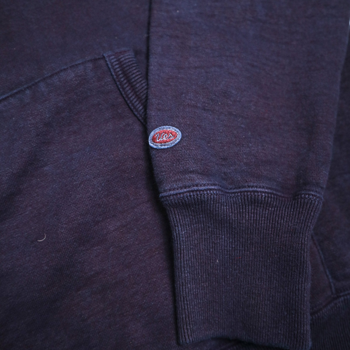 Loopwheel Hoodie Sweatshirt Indigo