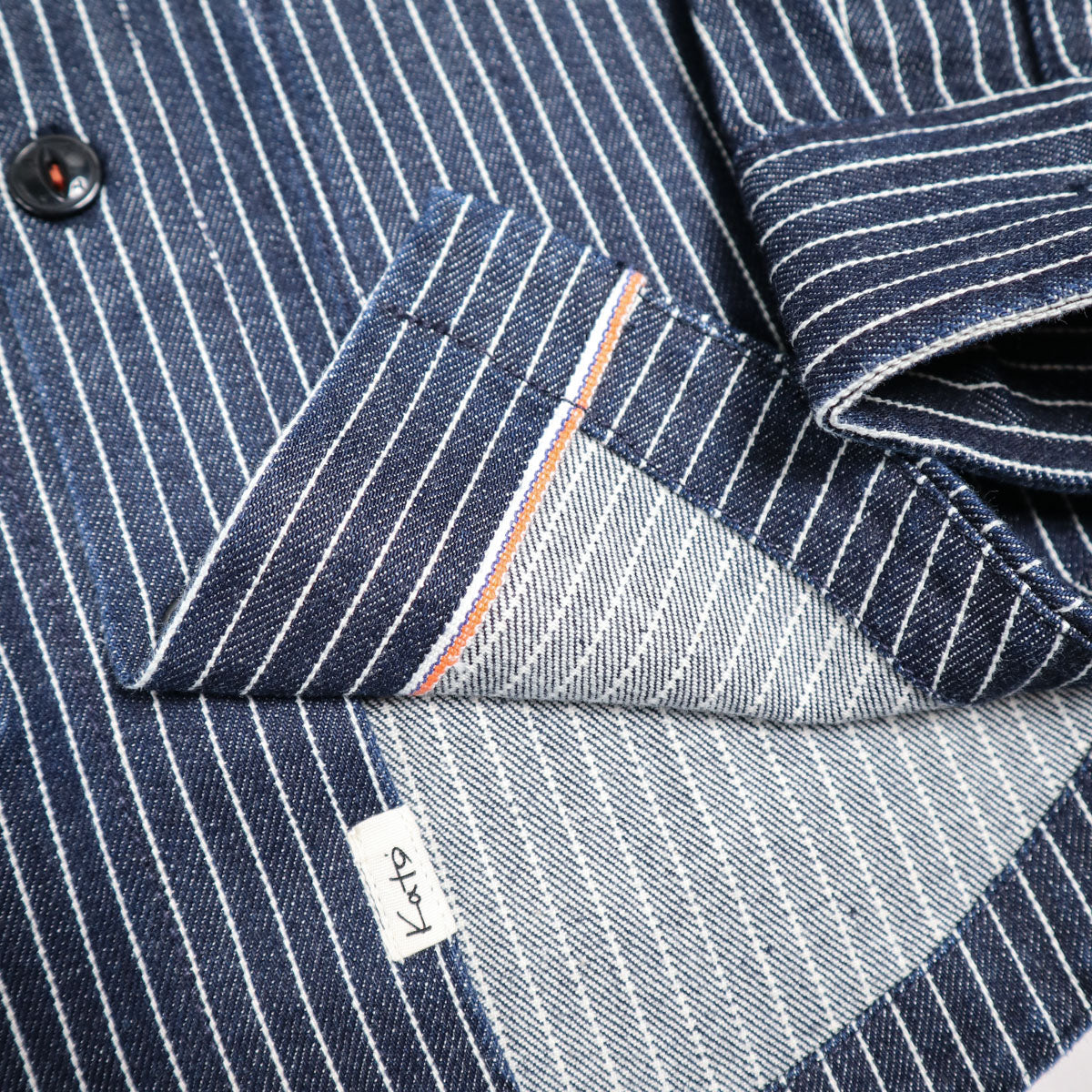 The Anvil 14oz Stripe Rinse