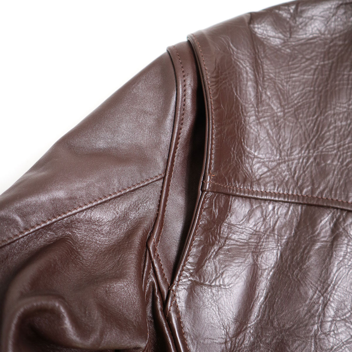 Brooklyn Clothing X Simmons Bilt Tail Gunner Stevenson Iona Tartan/Japanese Teacore Horsehide Brown