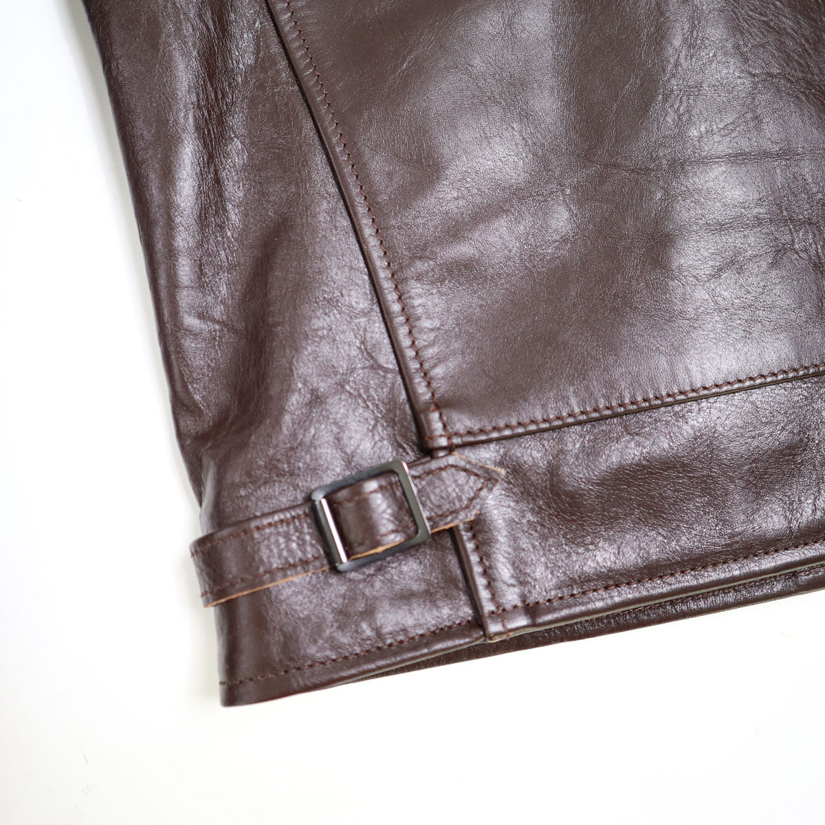 Brooklyn Clothing X Simmons Bilt Tail Gunner Stevenson Iona Tartan/Japanese Teacore Horsehide Brown