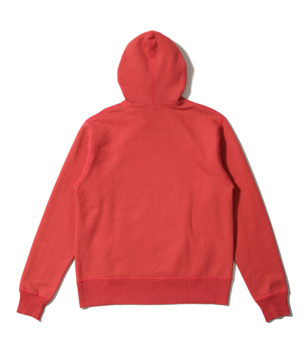 WV67729 Whitesville Heavy Loopwheel Hoodie Red