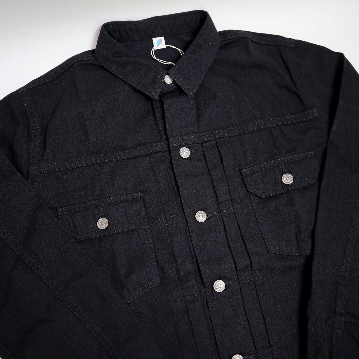 2237-BK 8oz Denim Type 2 Shirt Double Black