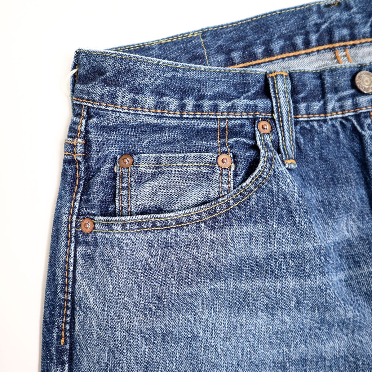 USED-003-ID 14oz  Regular Straight - USED Wash