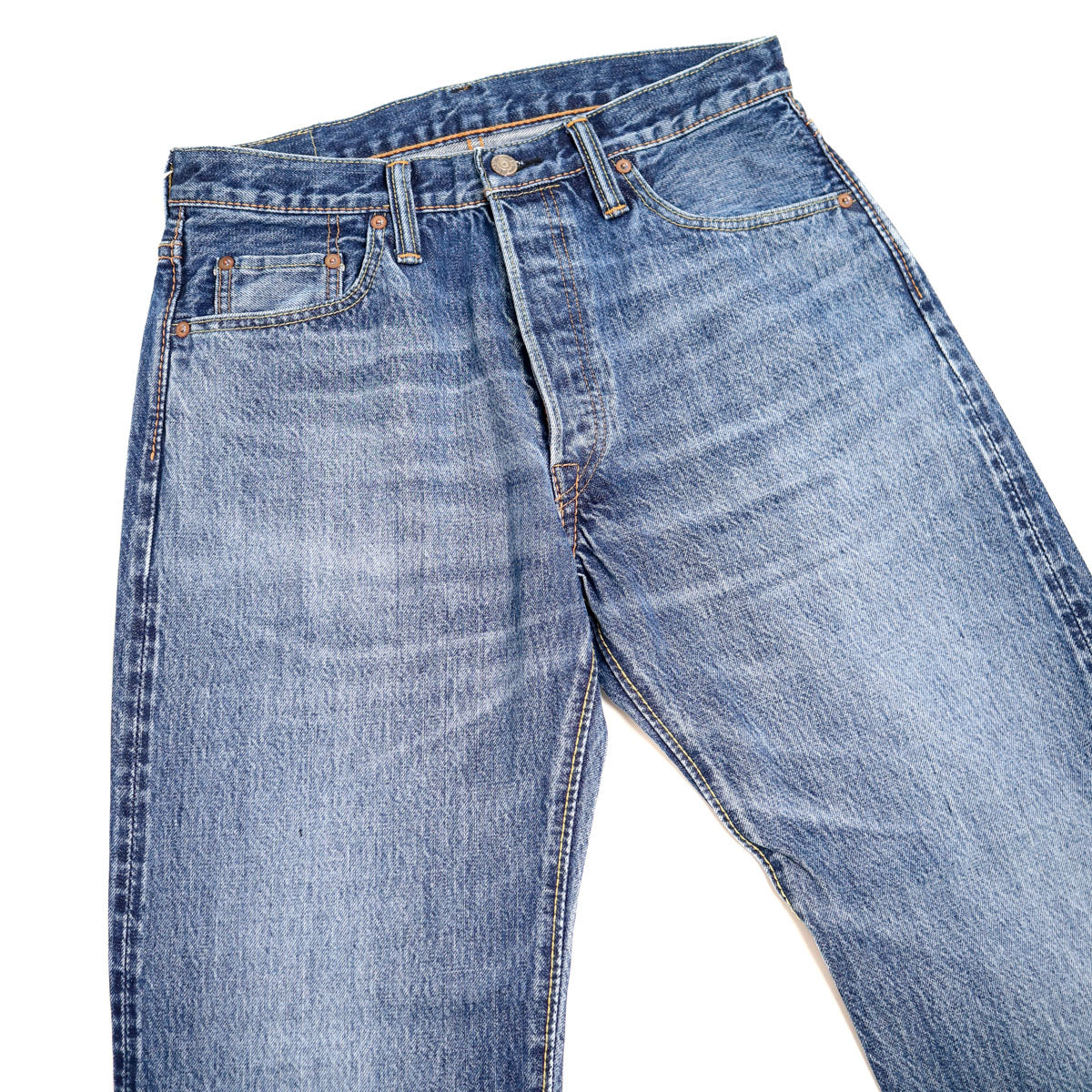 USED-003-ID 14oz  Regular Straight - USED Wash