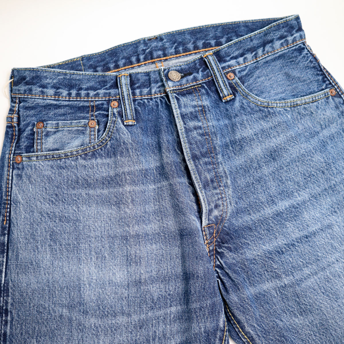 USED-003-ID 14oz  Regular Straight - USED Wash