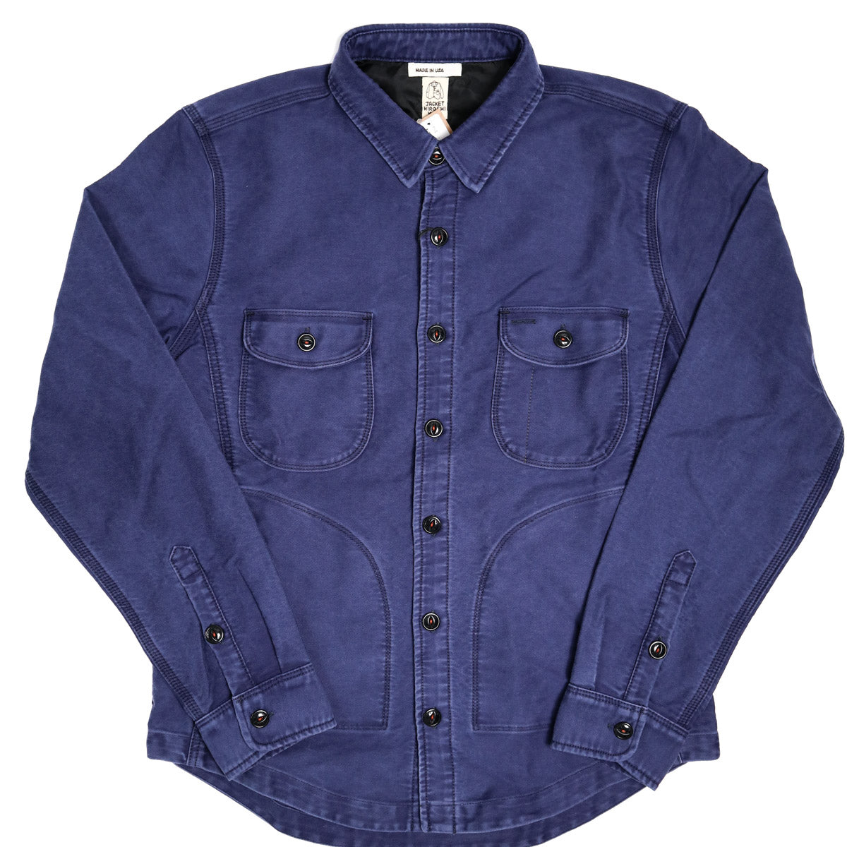 The Anvil Moleskin Weathered Navy