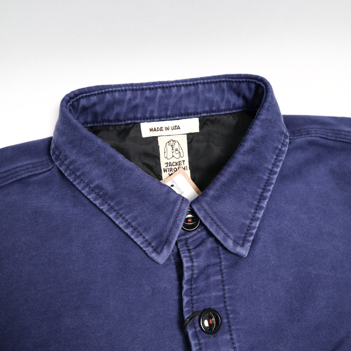 The Anvil Moleskin Weathered Navy