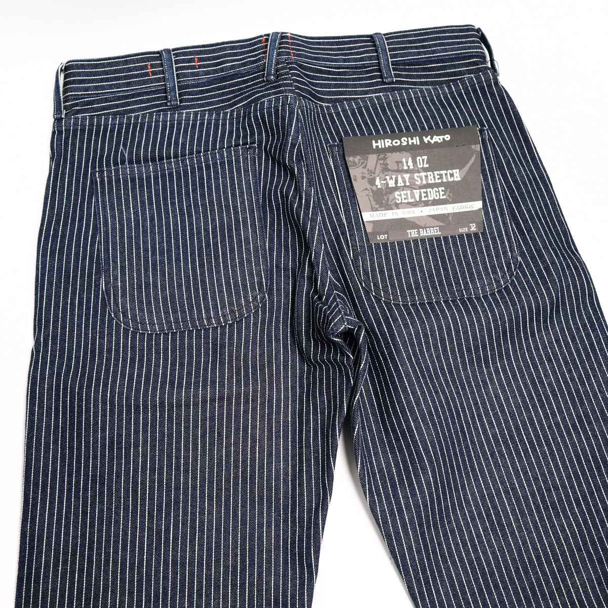 The Barrel 14oz Stripe Rinse Workwear Pant