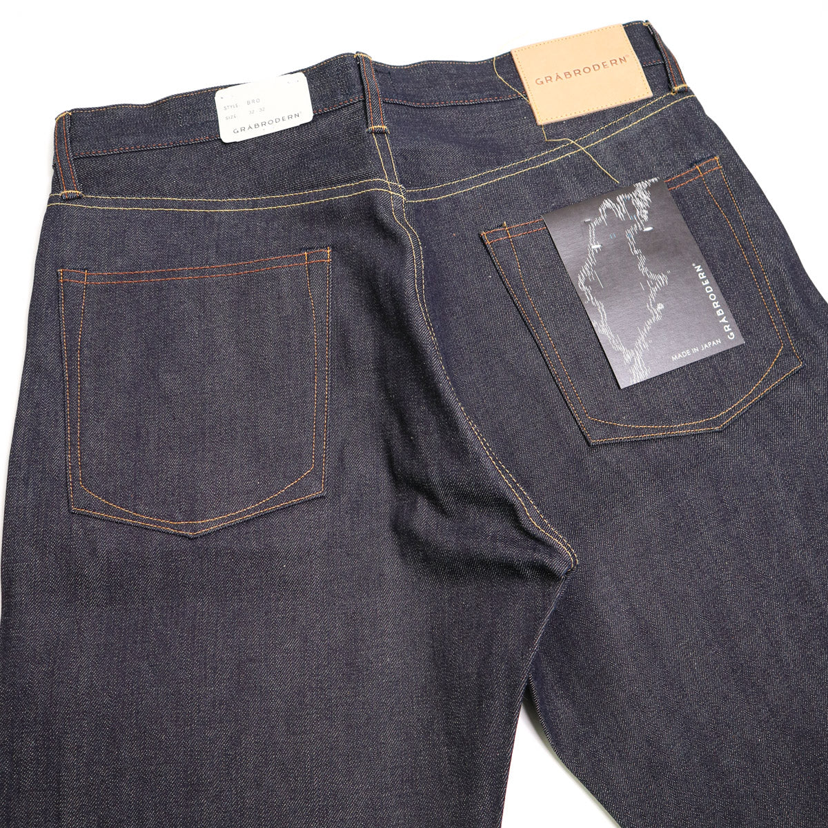 Bro Classic Straight 50's Dry Selvedge Denim Indigo Unwashed