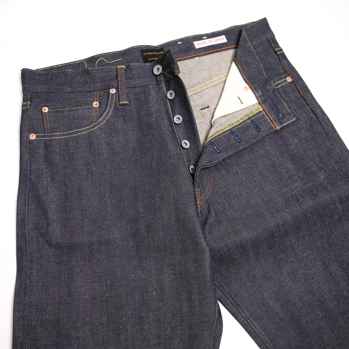 Bro Classic Straight 50's Dry Selvedge Denim Indigo Unwashed
