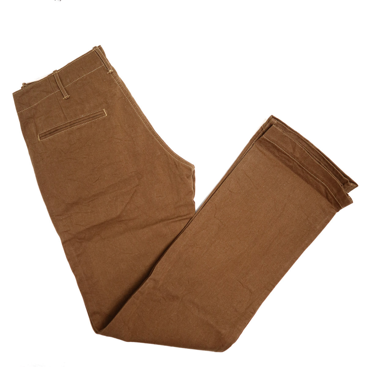 C408 Red Selvedge Yard Dyed Chino Pant - Olive