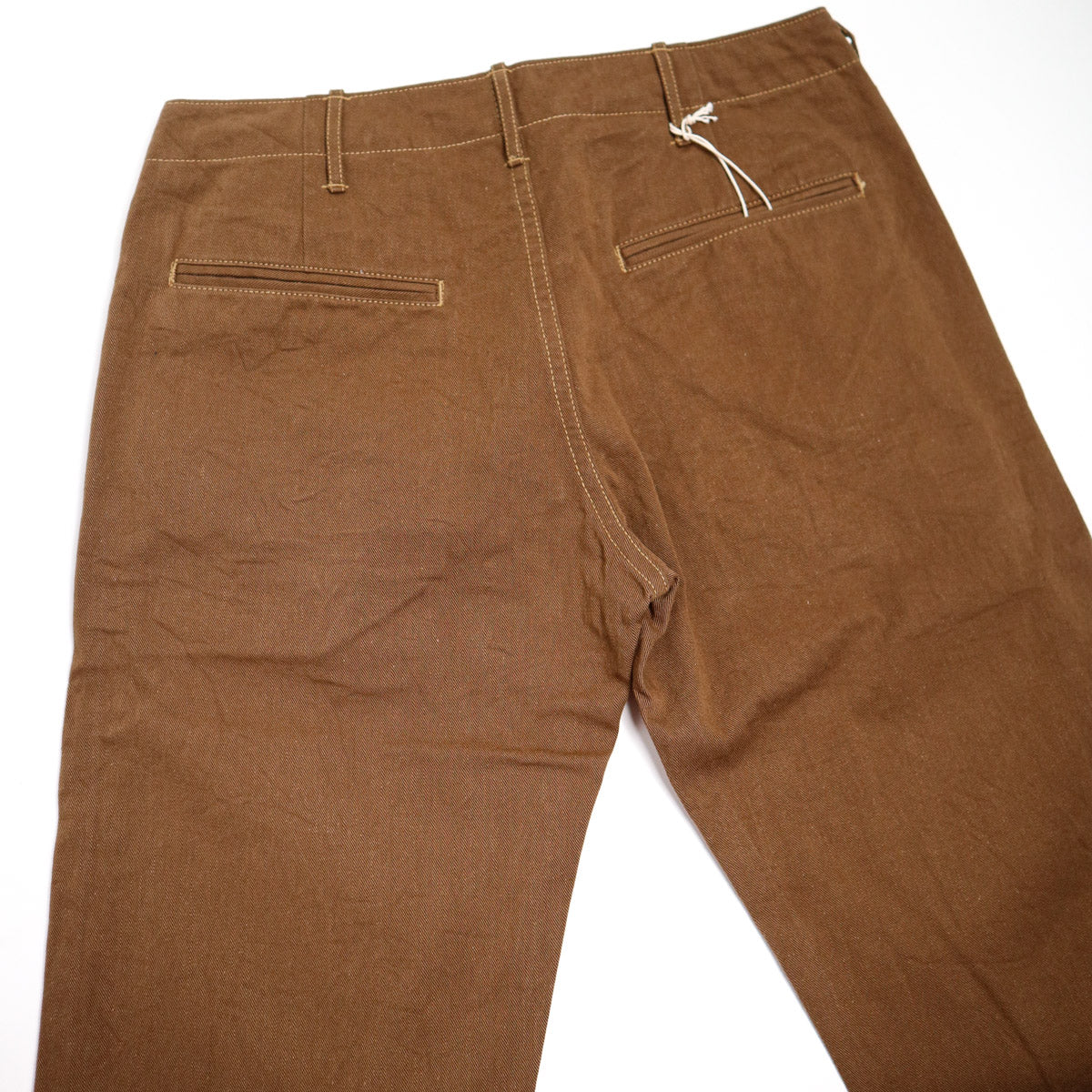 C408 Red Selvedge Yard Dyed Chino Pant - Olive