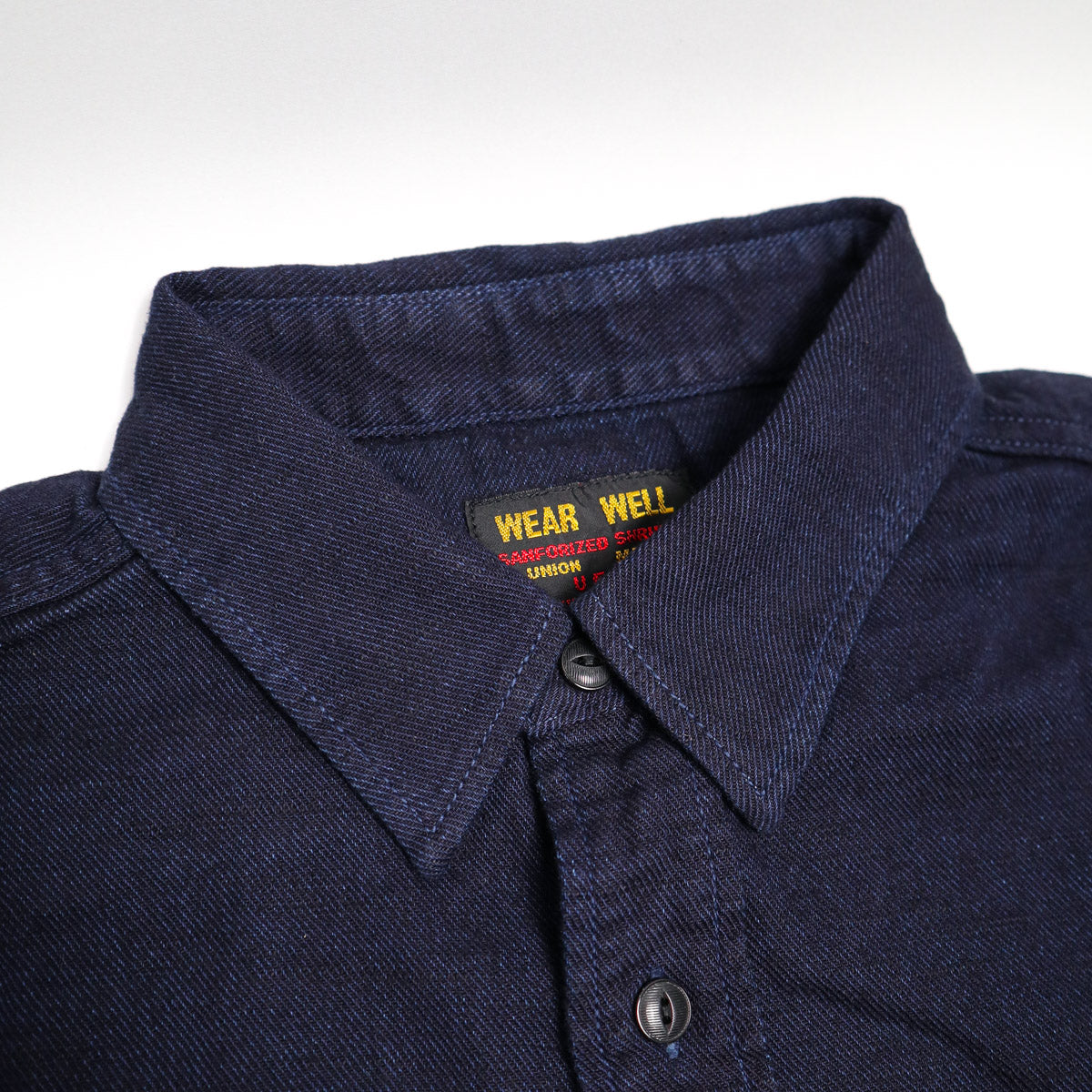 Indigo Cotton Viyella Shirt