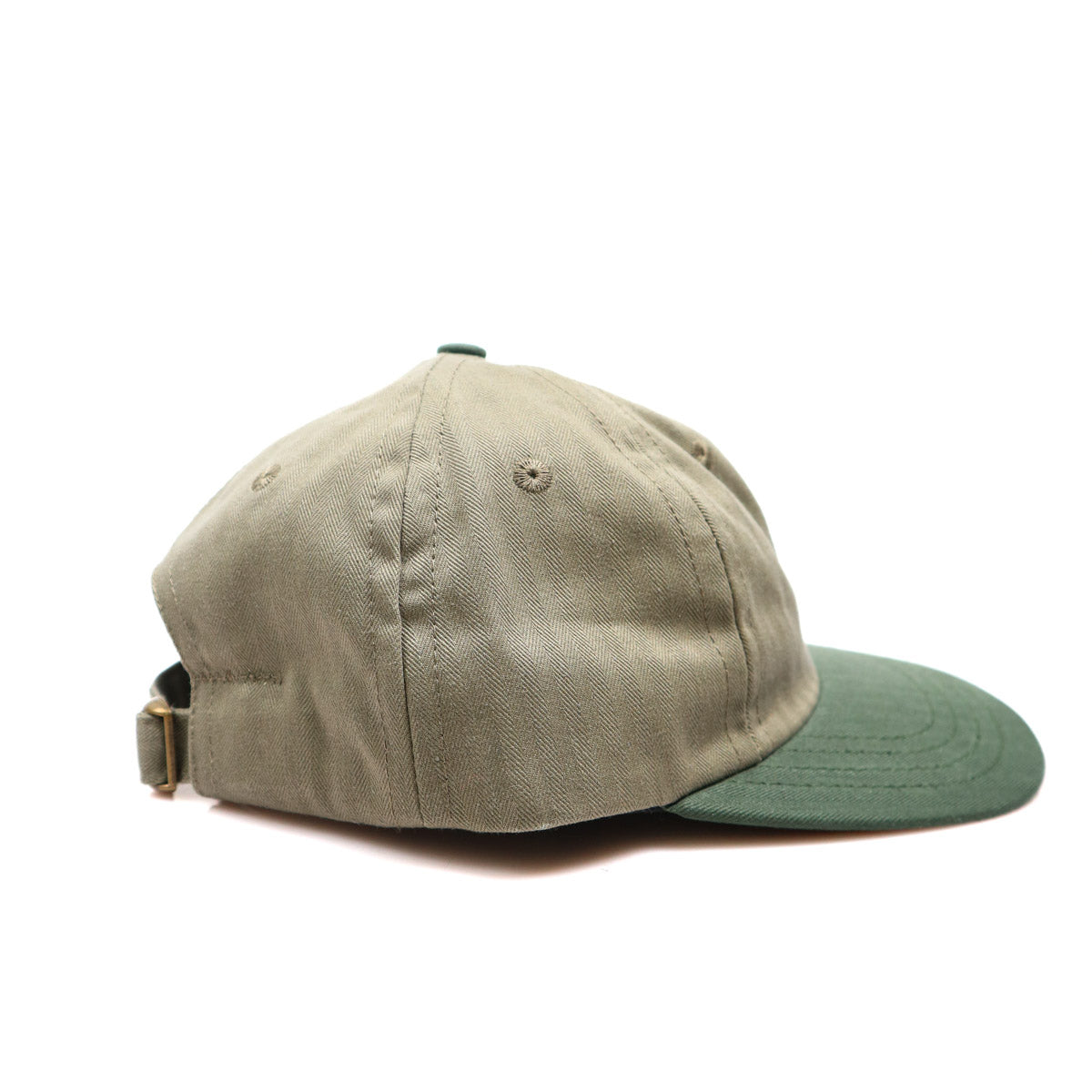 Unstructured Baseball Hat Sage/Spruce Dry Waxed Cotton