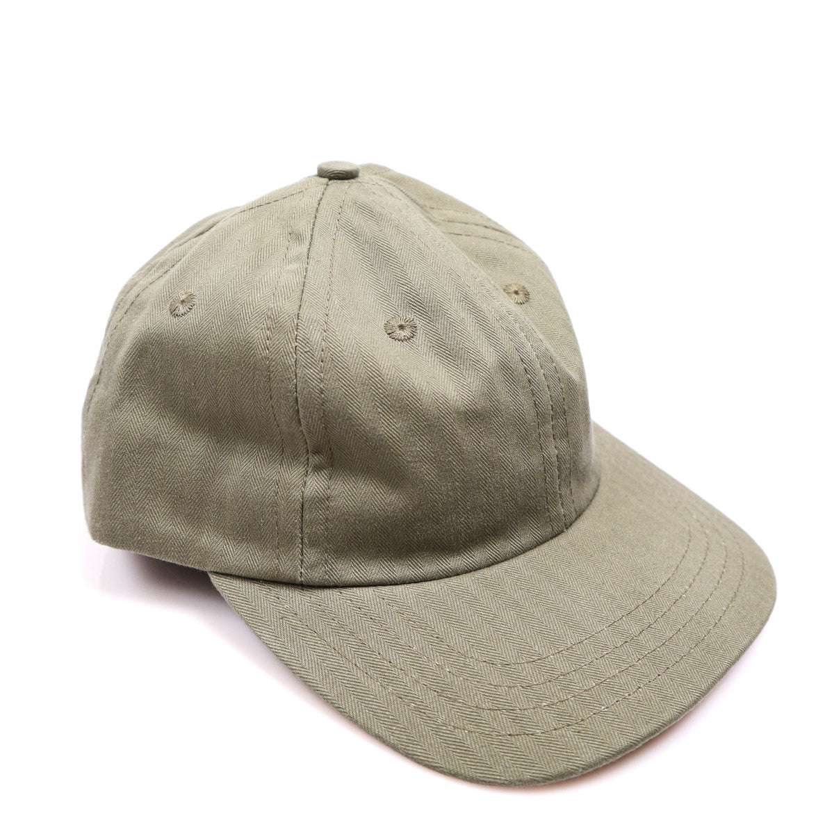 Unstructured Baseball Hat Sage Dry Waxed Cotton