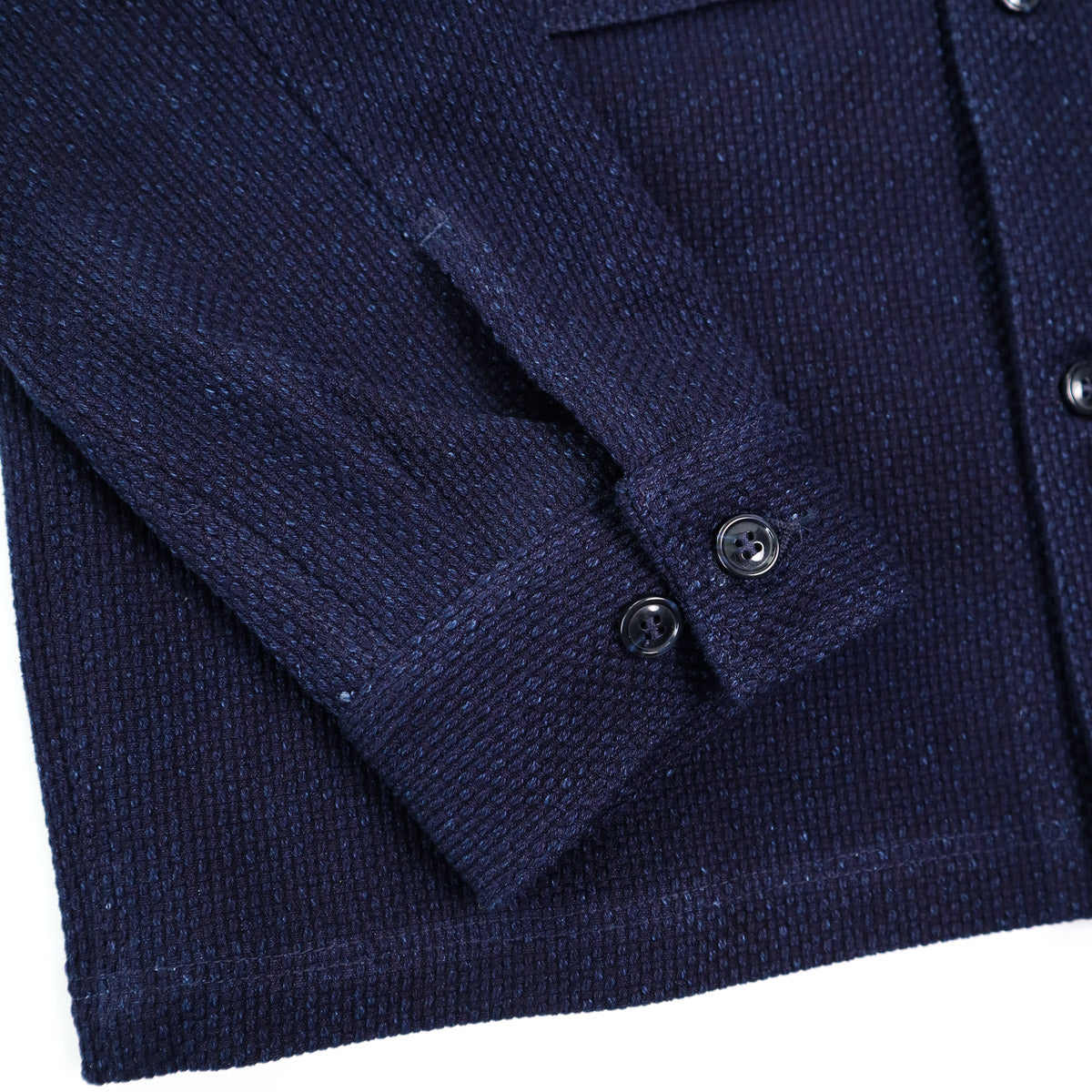 Skyline Overshirt Indigo Sashi-Ori