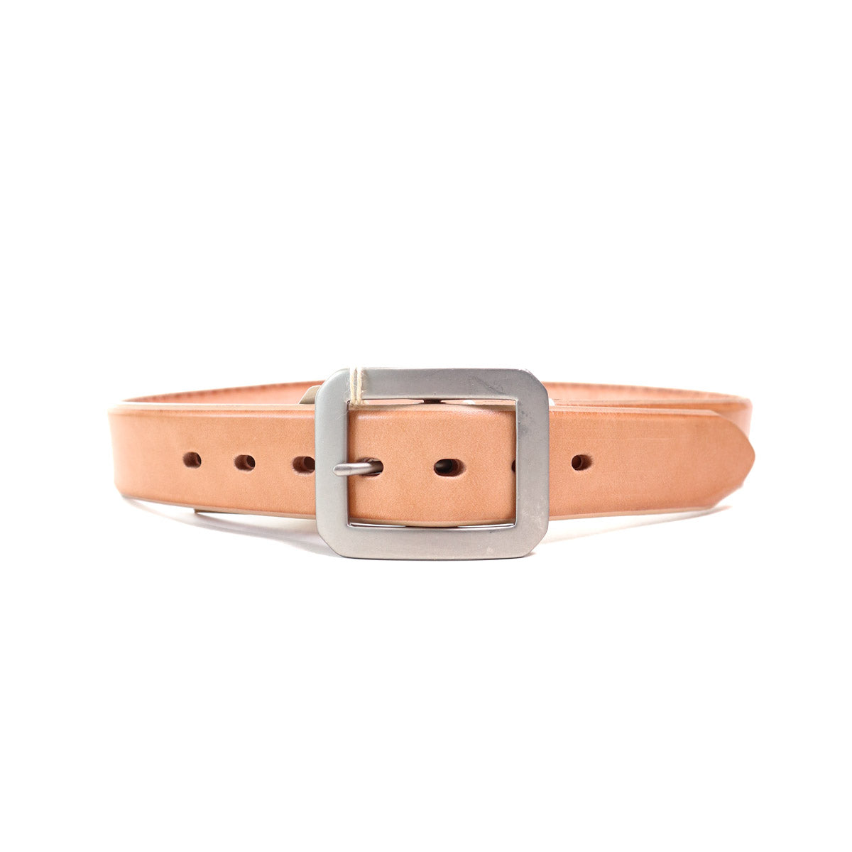 Square Buckle Belt Natural
