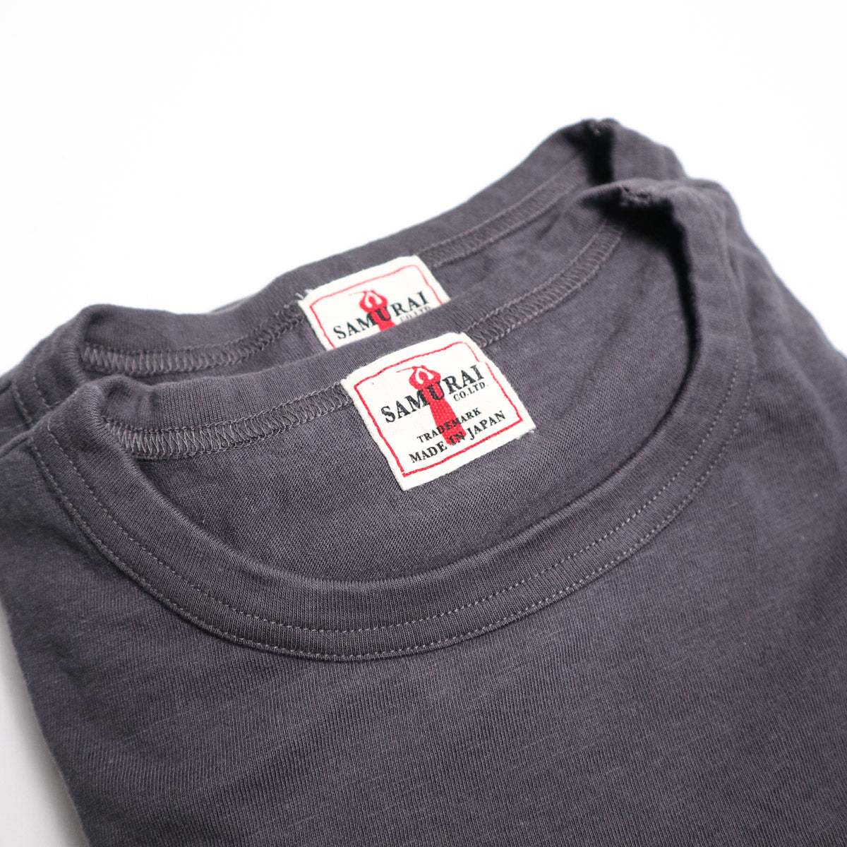 SJ2PST-CREW 2 Pack Loopwheel Tee Charcoal